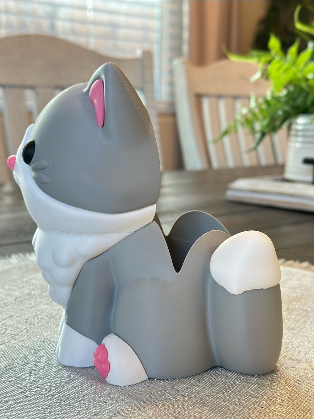 Cat Kitten Soap Holder for Bath & Body Works Foaming Bottles - Picture 6 of 7